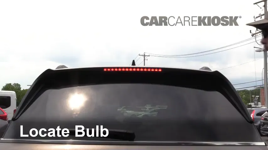 2018 Honda Odyssey EX-L 3.5L V6 Éclairage Feu de freinage central (remplacer l'ampoule)